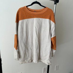 Free People Patch Crewneck